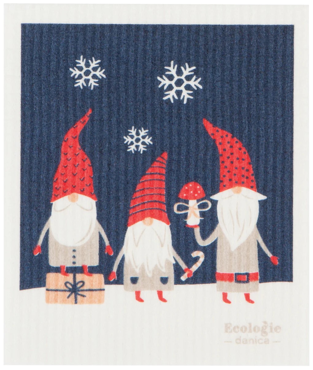 Swedish Dishcloth - Gnomes - The Joyful Gourmet