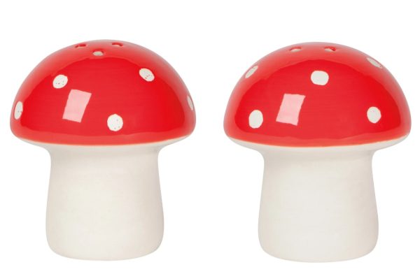 Salt & Pepper Shakers - Toadstool