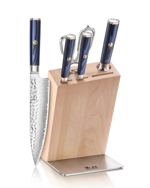 Knife - 6 Piece Block Set, Kita, Maple