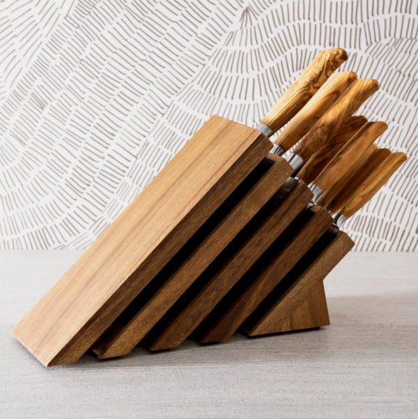 Knife Block Set - Magnetic, 11 Piece Set