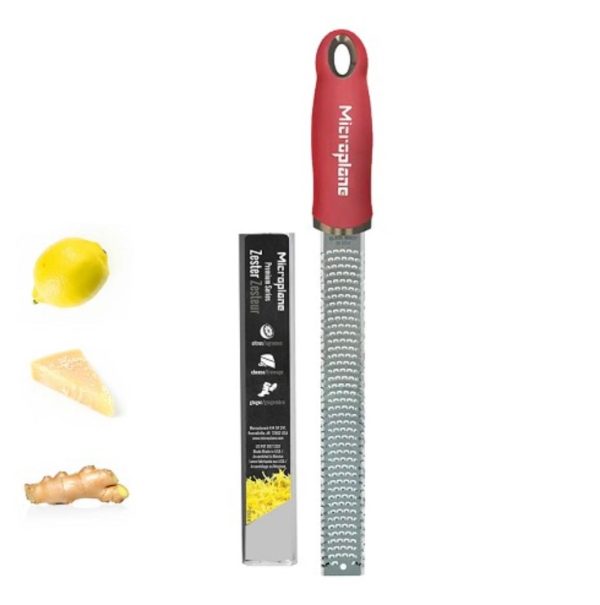 Premium Zester - Pomegranate Red