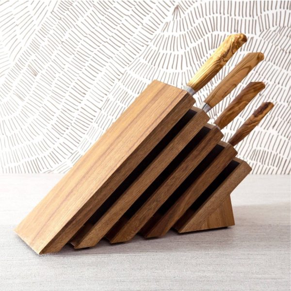 Knife Block Set - Oliva Elite, 5 Piece